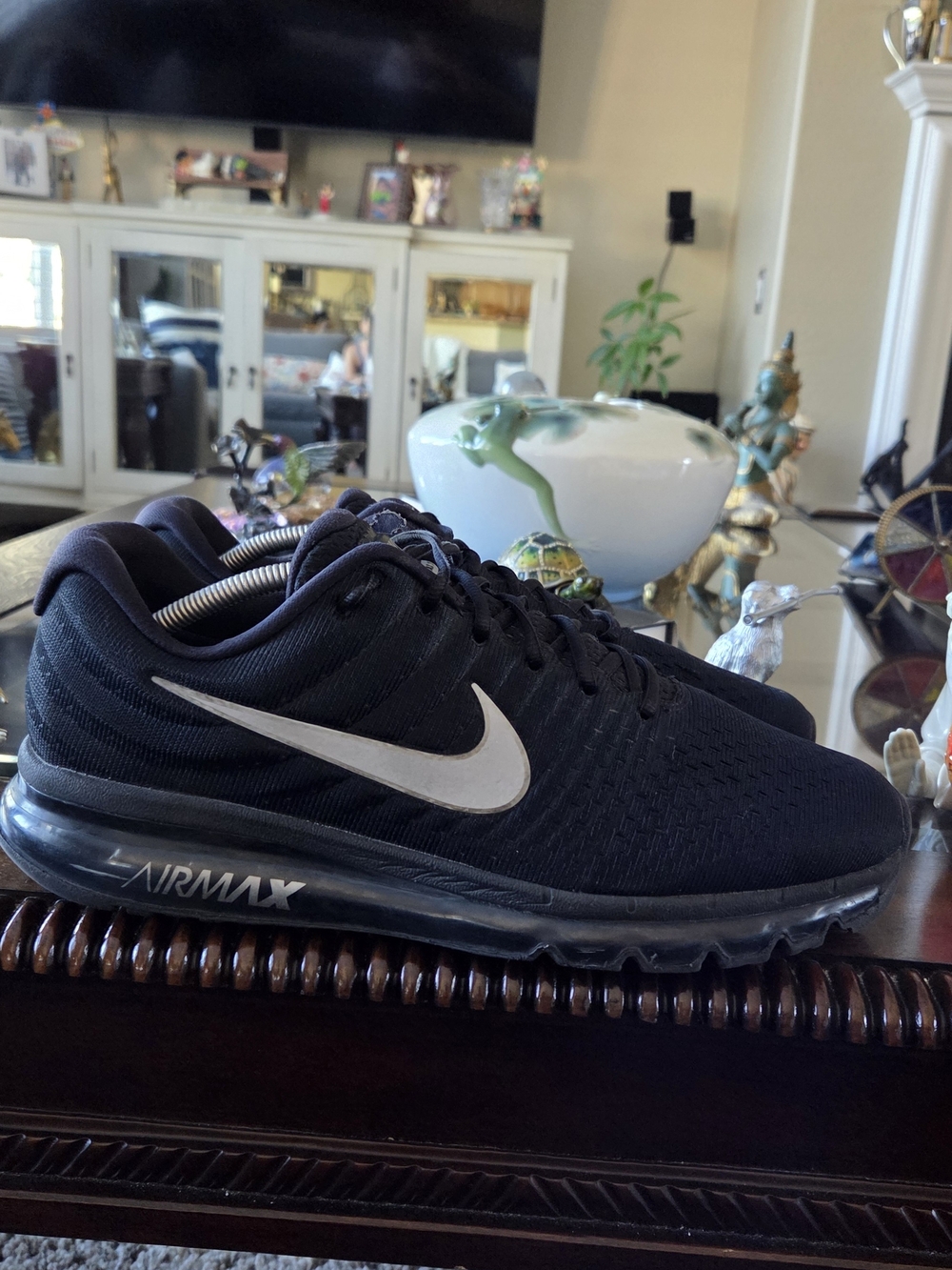 Nike Air Max Men's Black Running Shoes